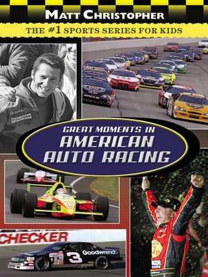 cover image of Great Moments in American Auto Racing
